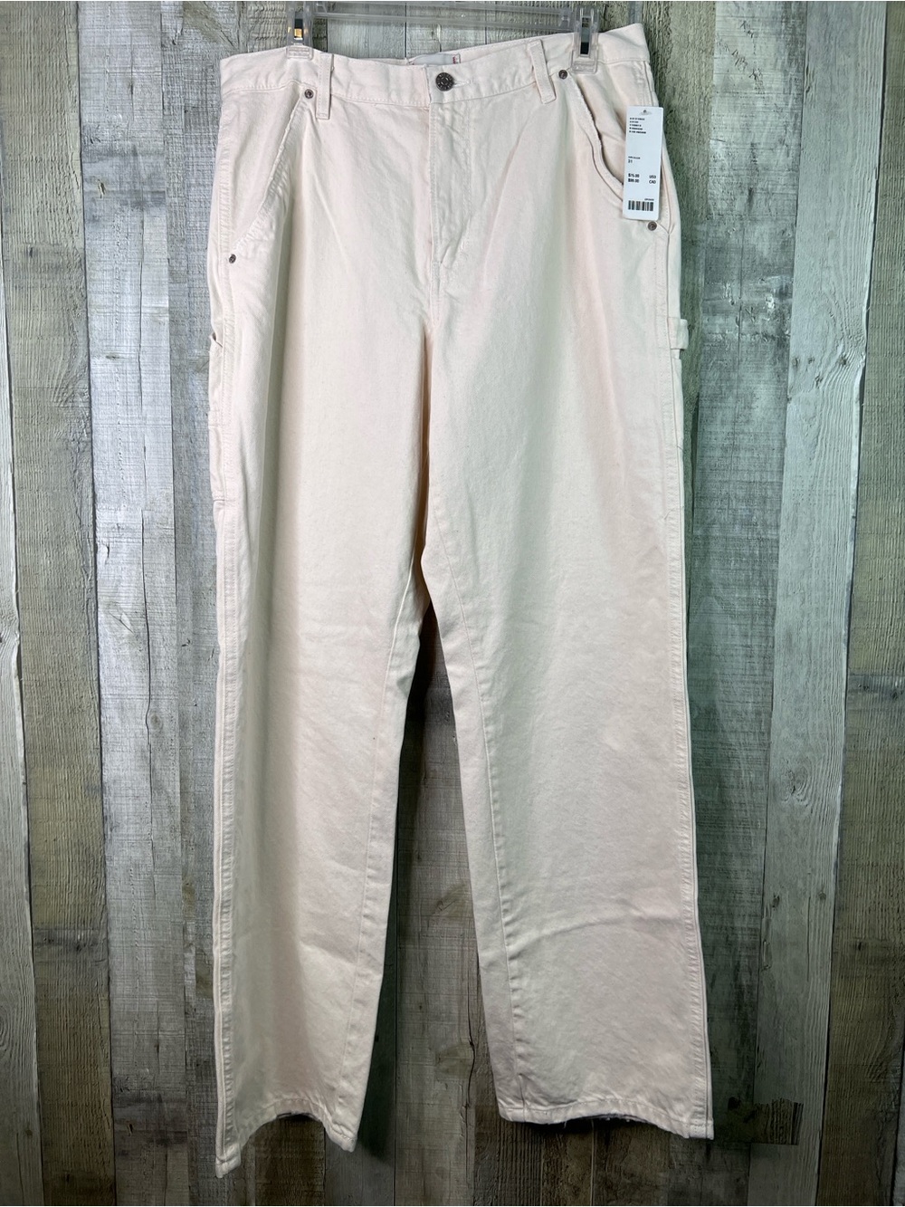 BDG Urban Outfitters Size 31 Carpenter Jean Pants Distressed Around Pockets